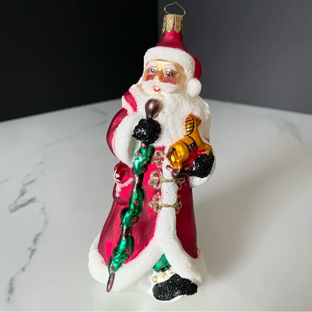 Vintage Santa Heirloom Ornament by Waterford